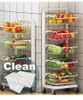 Freezer Hanging Basket Refrigerator Basket Storage Rack Fridge Divider