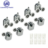 Hot Sales Wholesale Price Shower Sliding Door Roller Pulley 8PCS/Set